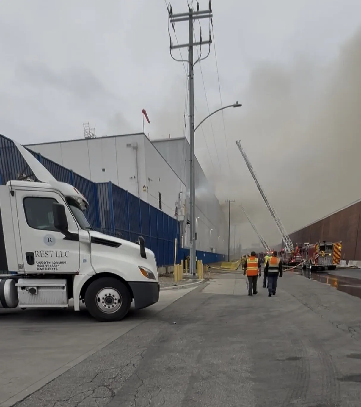 How REST LLC Helped the LA Fire Department Contain an Ammonia Release